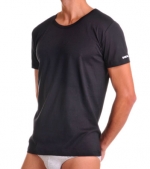 Diesel Cotton Stretch Basic 2-Pack Crew Neck T-Shirt